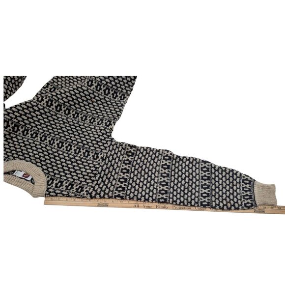 Vintage 90s Scandinavian Sweater J'ma Plum 100% Wool Mens Size M USA Made - Picture 10 of 10